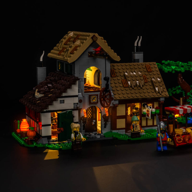 LEGO Medieval Town Square
