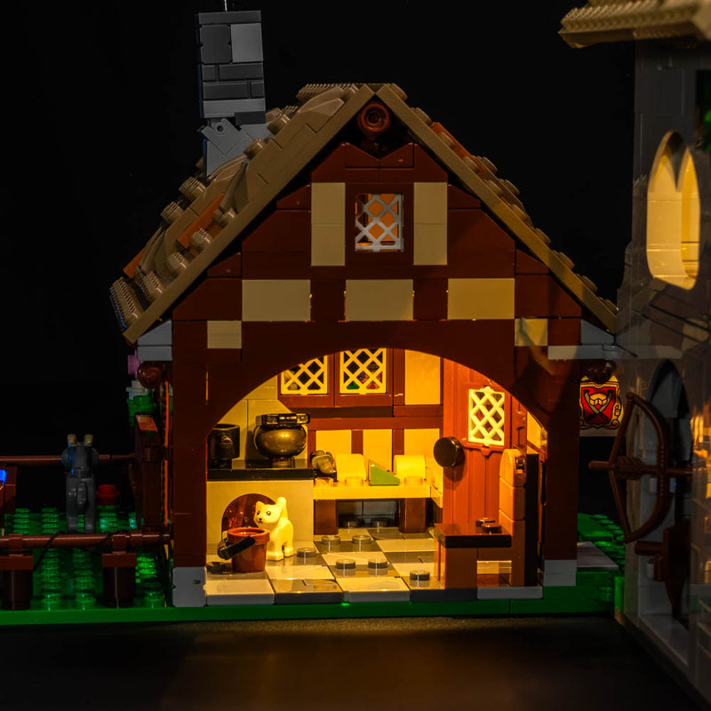 LEGO Medieval Town Square