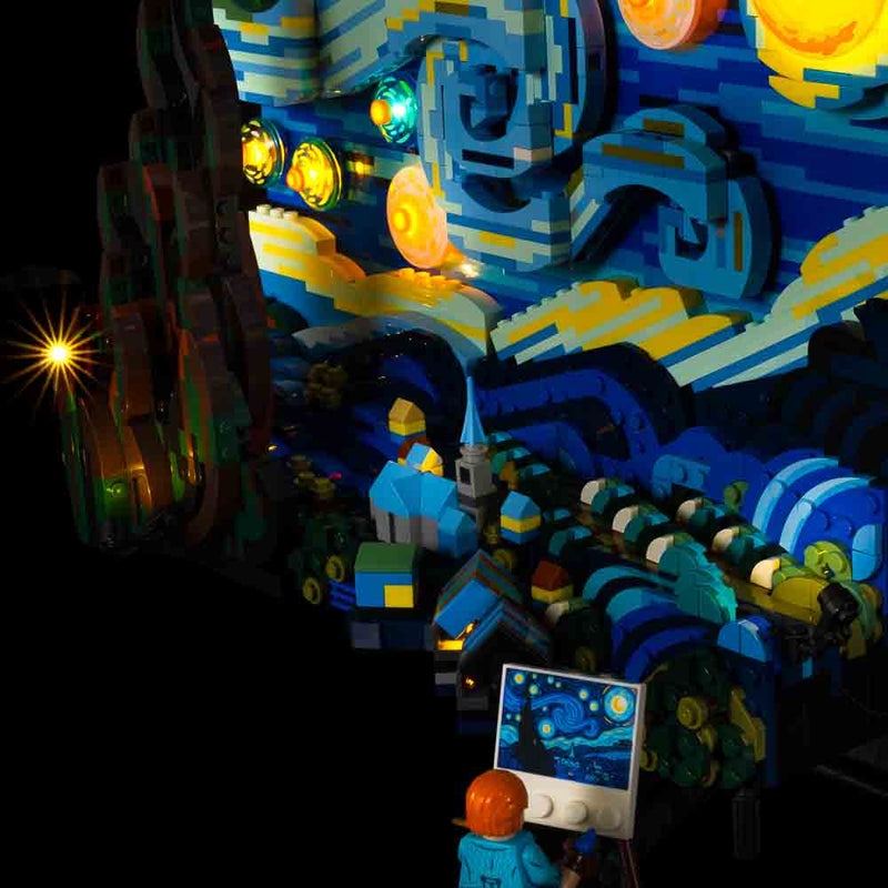 LEGO Vincent Van Gogh - The Starry Night