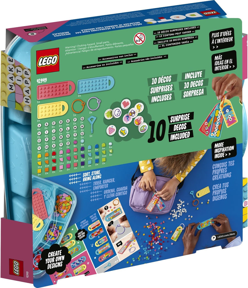 LEGO DOTS Bag Tags Mega Pack - Messaging 41949