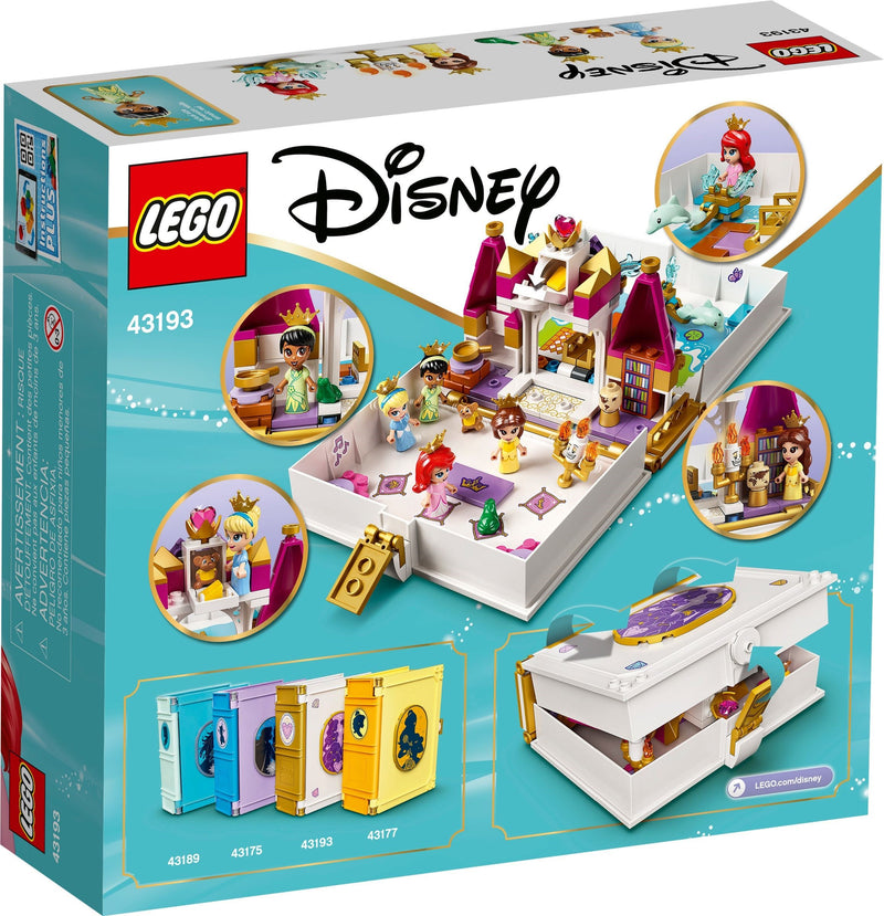 LEGO Disney Ariel, Belle, Cinderella and Tiana's Storybook Adventures 43193