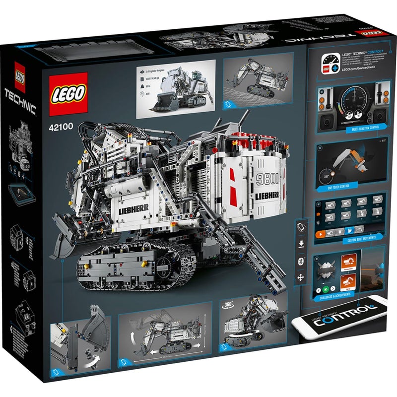 LEGO Technic Liebherr R 9800 Excavator 42100