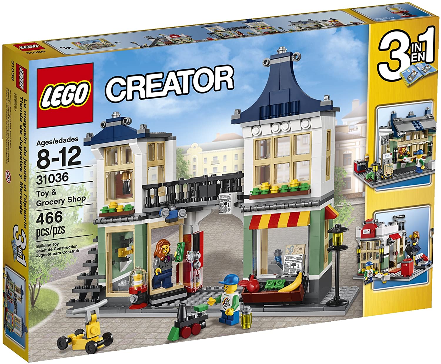 Lego Creator Lego Market Price LEGO Creator 3-in-1 Toy And Grocery