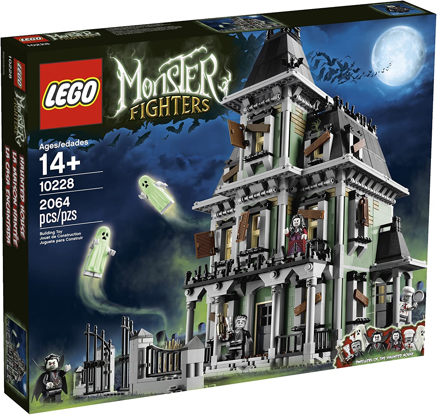 Lego haunted house modular outlet