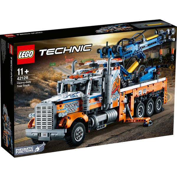 LEGO Technic Heavy-Duty Tow Truck with Crane 42128