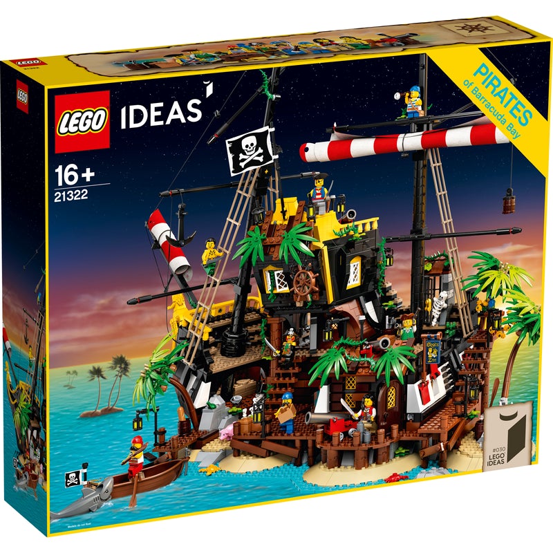 LEGO Ideas Pirates of Barracuda Bay 2in1 Ship and Shipwreck Island 213