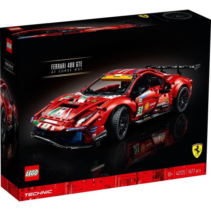 LEGO Technic Ferrari 488 GTE AF Corse