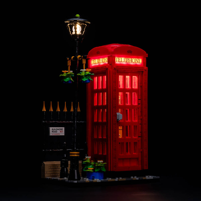 LEGO Red London Telephone Box