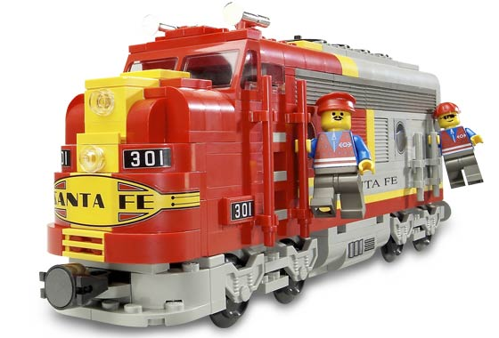LEGO Trains Santa Fe Super Chief 10020
