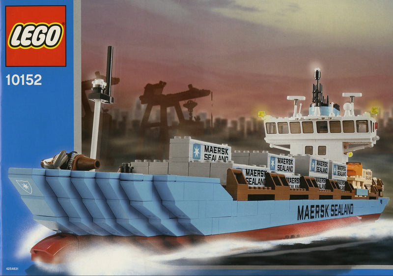 LEGO Maersk Sealand Container Ship 10152