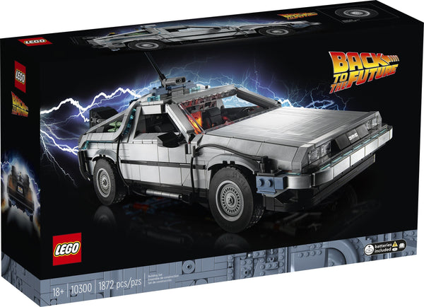 LEGO ICONS Back to the Future Time Machine 10300