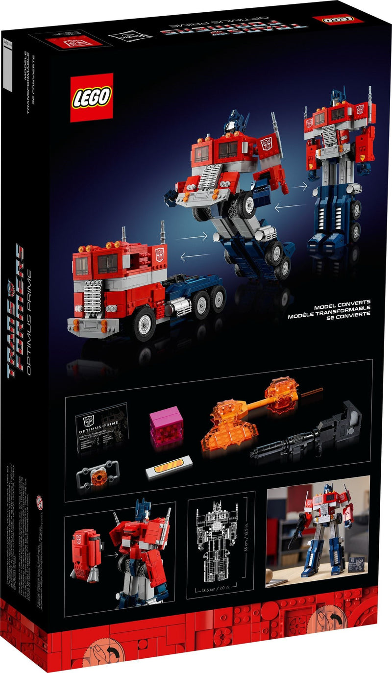 LEGO ICONS Optimus Prime 10302