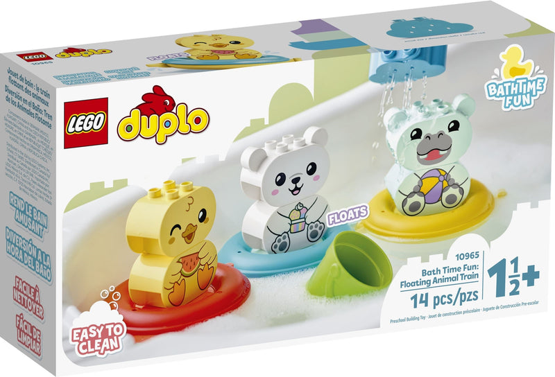 LEGO DUPLO My First Bath Time Fun: Floating Animal Train 10965