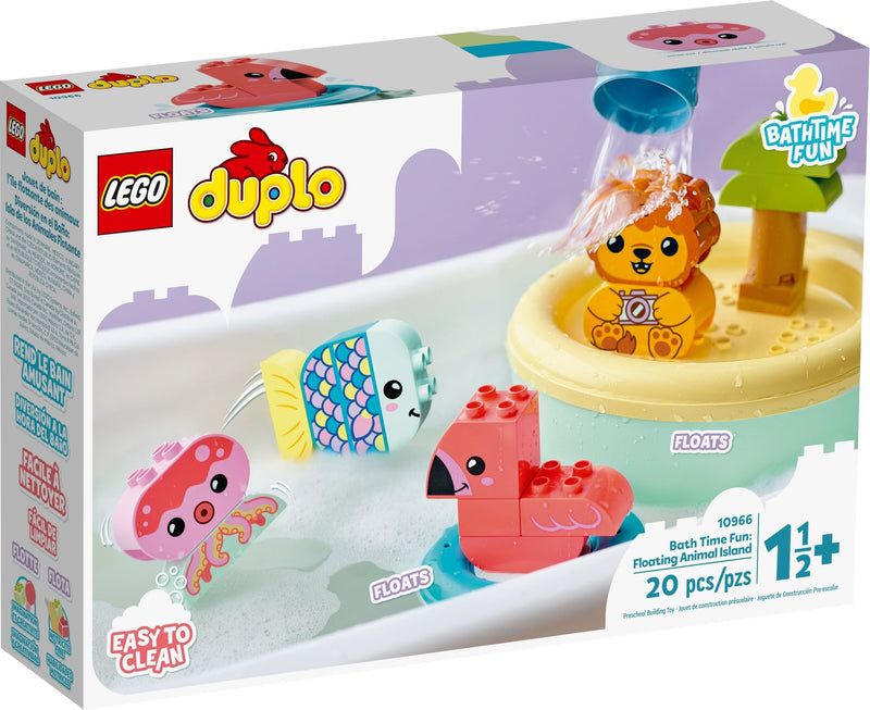 LEGO DUPLO My First Bath Time Fun: Floating Animal Island 10966