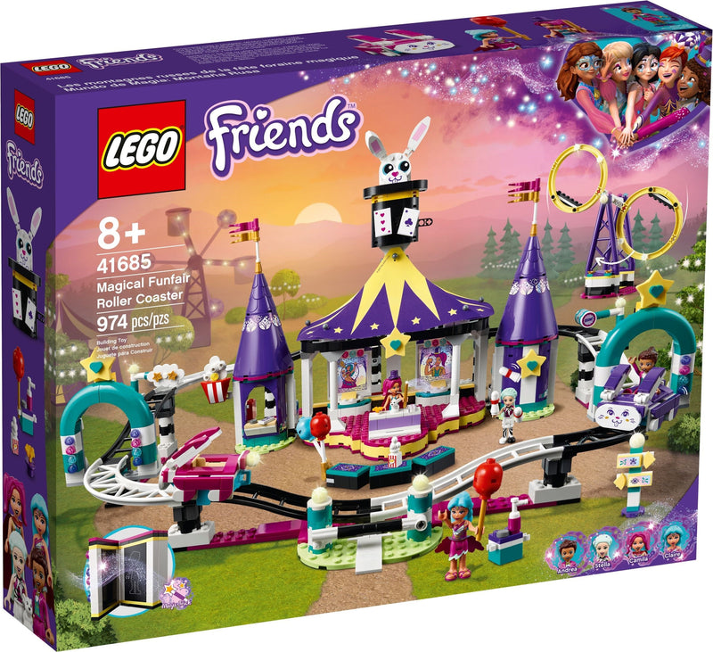 LEGO Friends Magical Funfair Roller Coaster 41685