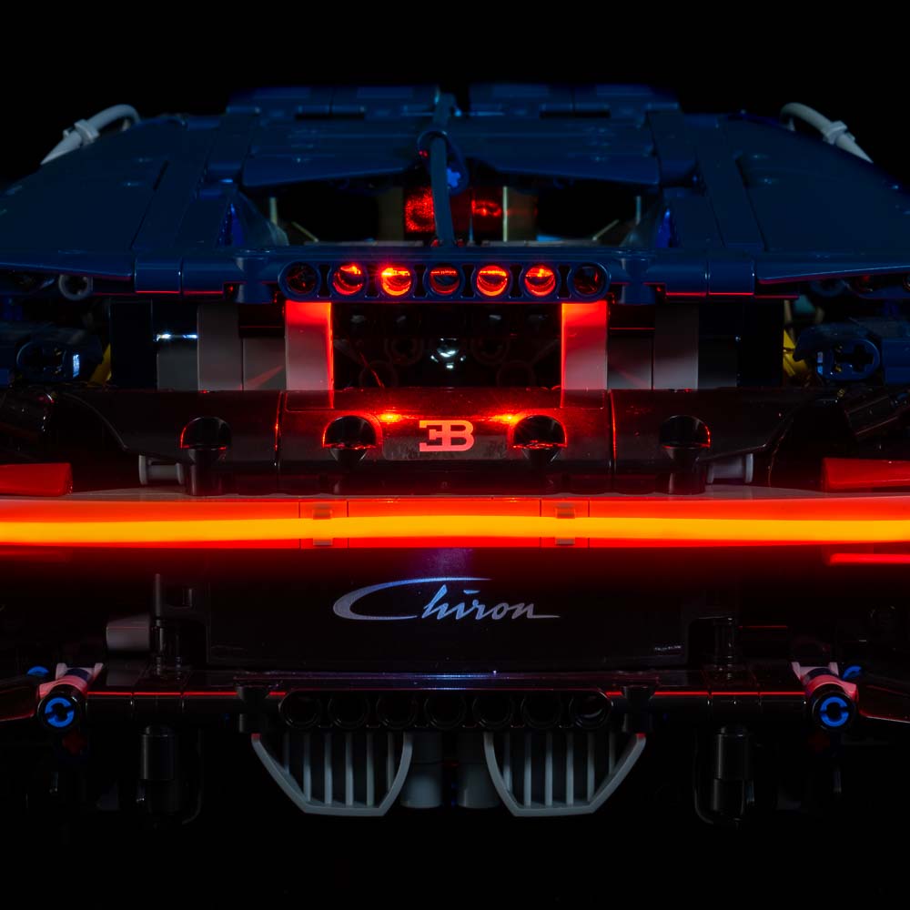 Bugatti chiron lego led lights outlet