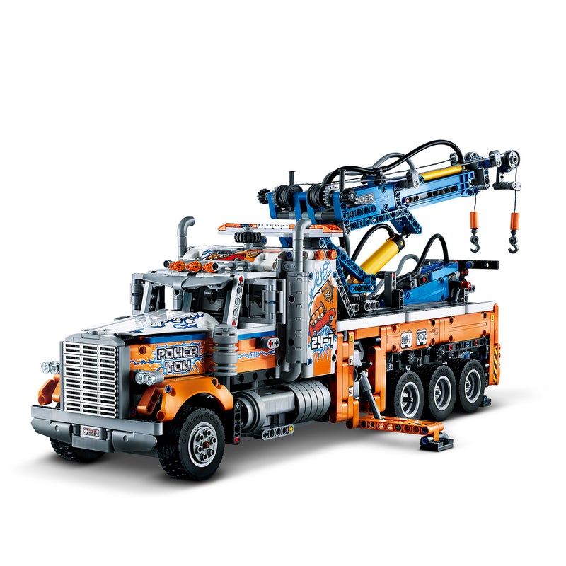 LEGO Technic Heavy-Duty Tow Truck with Crane 42128