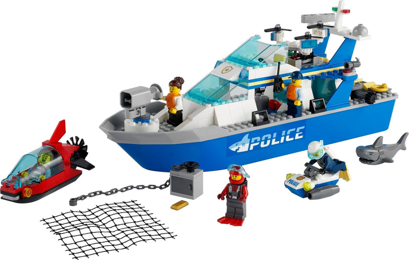 LEGO City Police Patrol Boat 60277