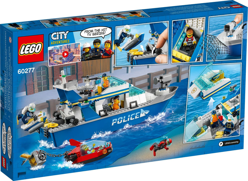 LEGO City Police Patrol Boat 60277