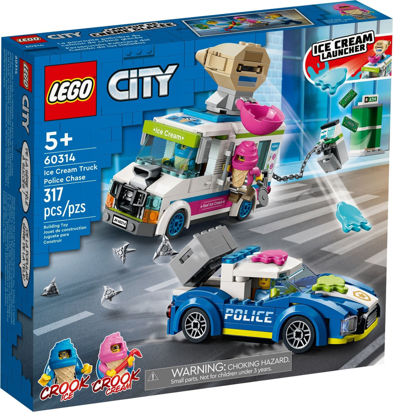 LEGO City Police Ice Cream Truck Police Chase 60314