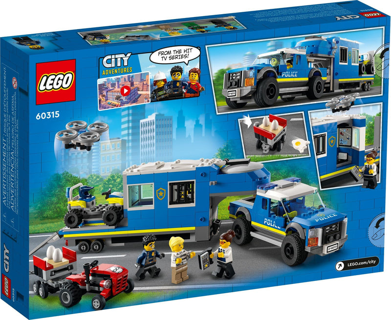 LEGO City Police Mobile Command Truck 60315