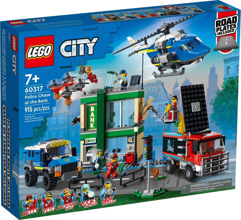 LEGO City Police Chase at the Bank 60317