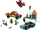 LEGO City Fire Rescue & Police Chase 60319