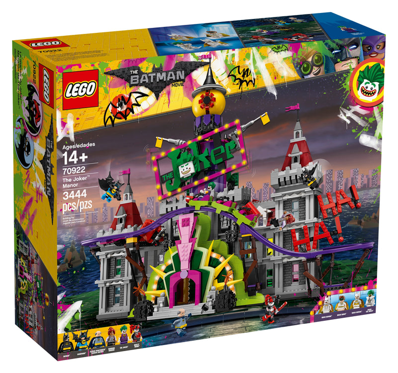 LEGO Batman Movie DC The Joker Manor 70922 - Main Image