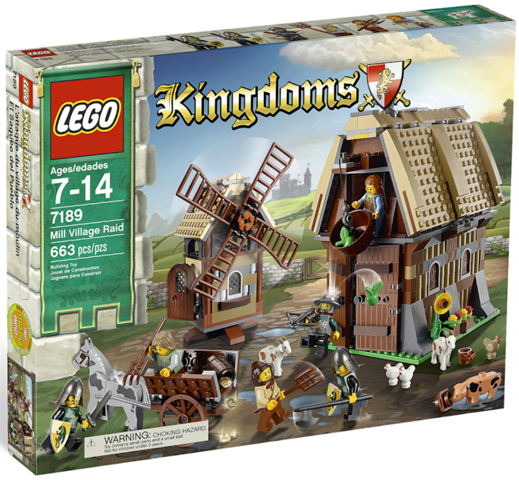 LEGO Kingdoms Mill Village Raid 7189