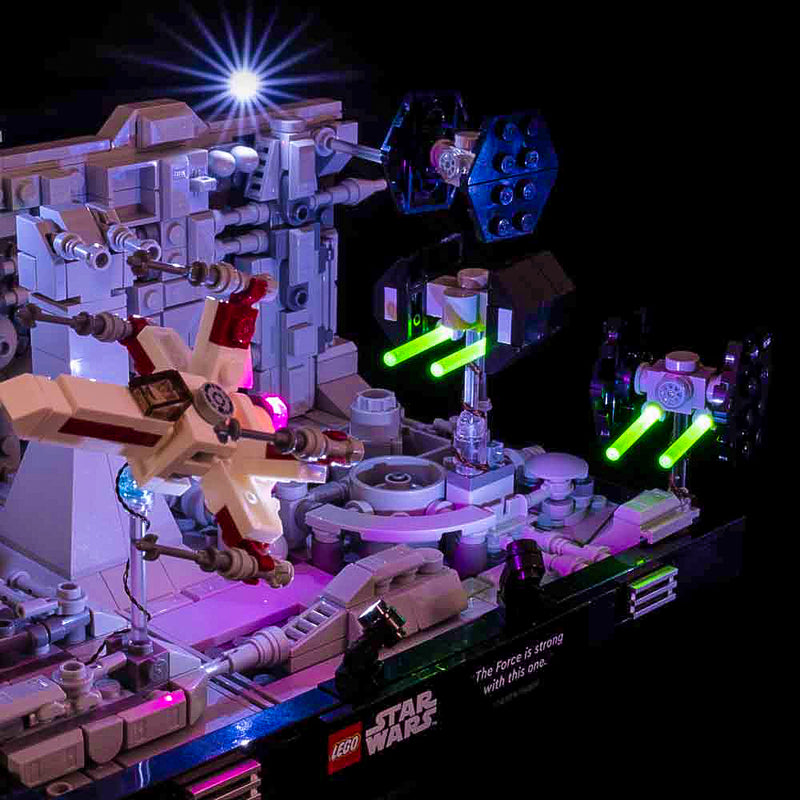 LEGO Death Star Trench Run Diorama