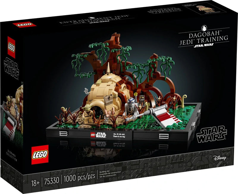 LEGO Star Wars Dagobah Jedi Training Diorama 75330