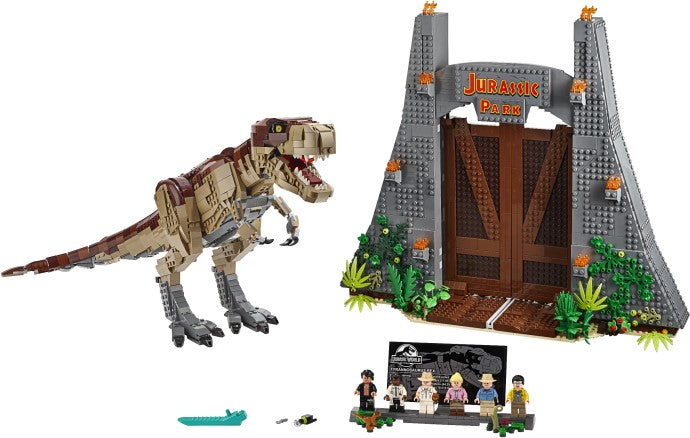 LEGO Jurassic Park T. rex Rampage 75936
