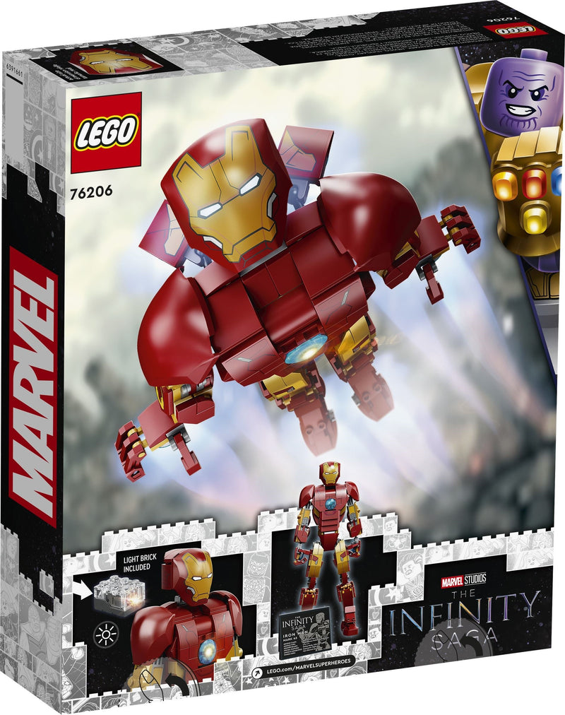 LEGO Marvel Super Heroes Iron Man Figure 76206