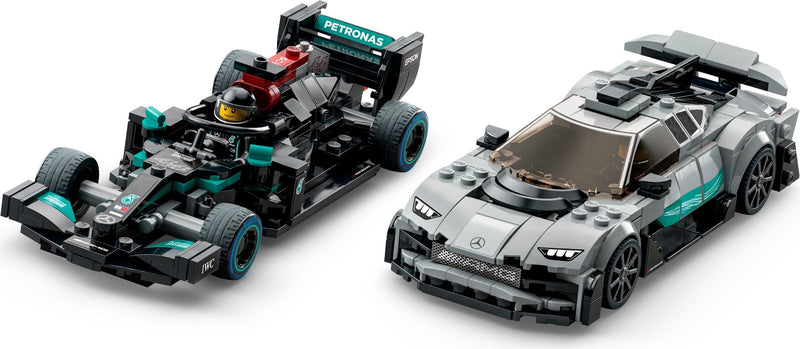 LEGO Speed Champions Mercedes-AMG F1 W12 E Performance & Mercedes-AMG Project One 76909