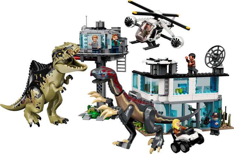 LEGO Jurassic World Giganotosaurus & Therizinosaurus Attack 76949