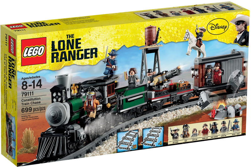 LEGO The Lone Ranger Constitution Train Chase 79111
