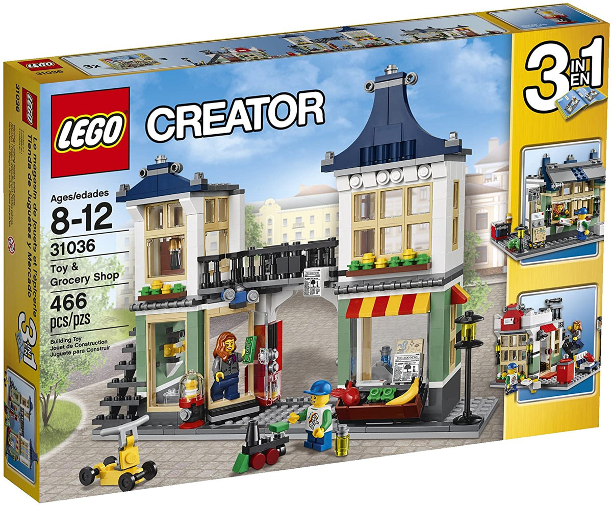 LEGO Creator 3 in 1 Toy and Grocery Shop 31036