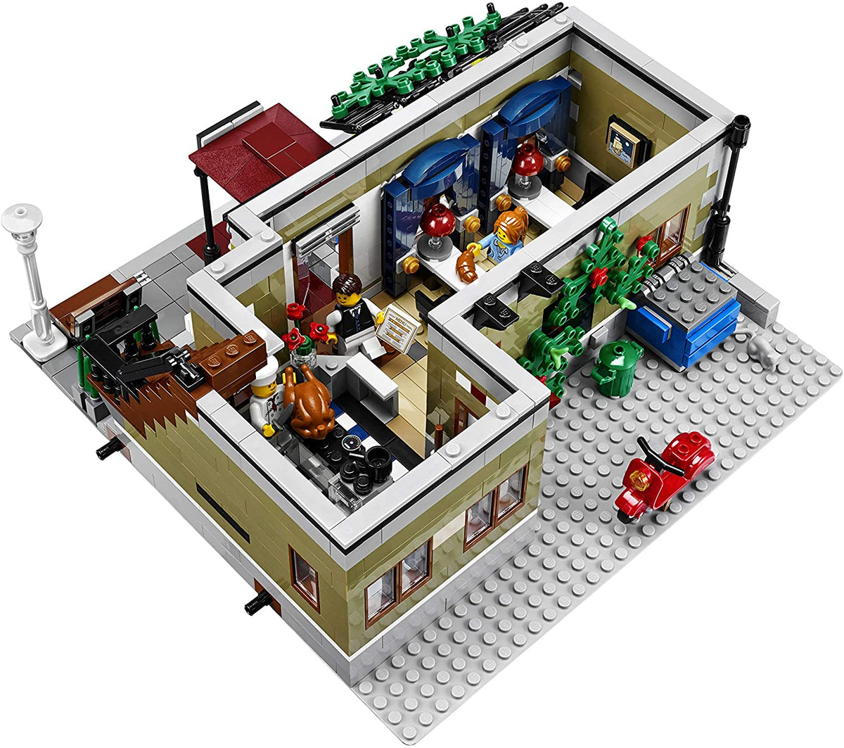 LEGO Creator Expert Parisian Restaurant 10243 - Main Image