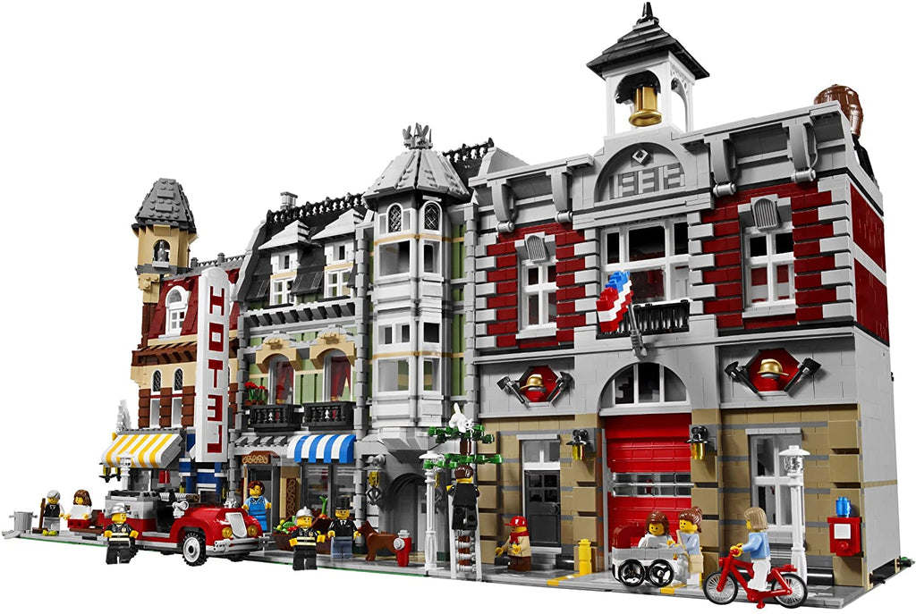 Lego expert fire station discount