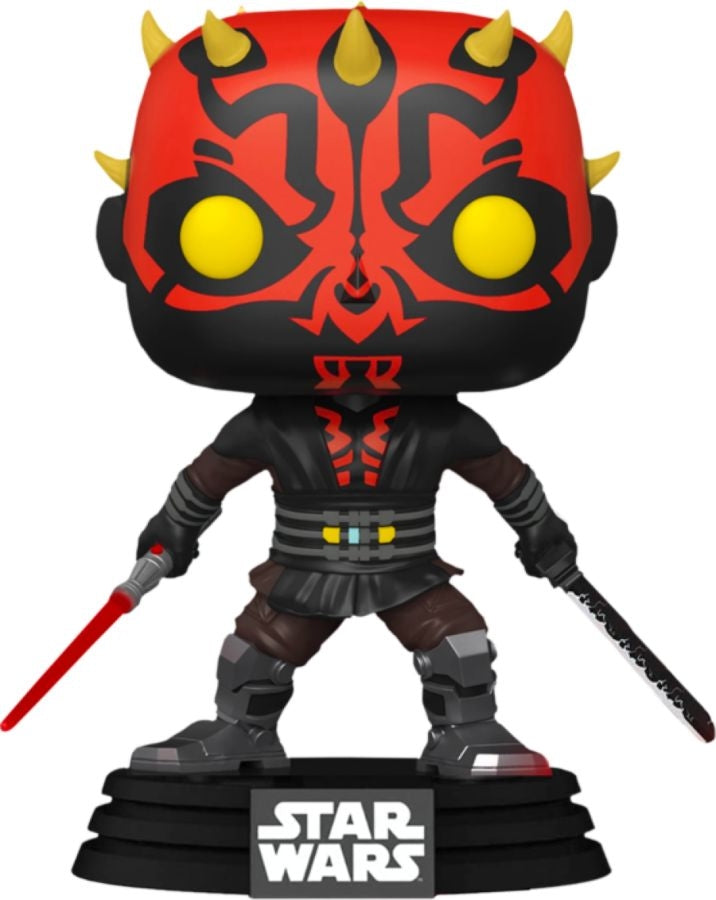 Star Wars: Clone Wars - Darth Maul 2Sabers Pop! RS