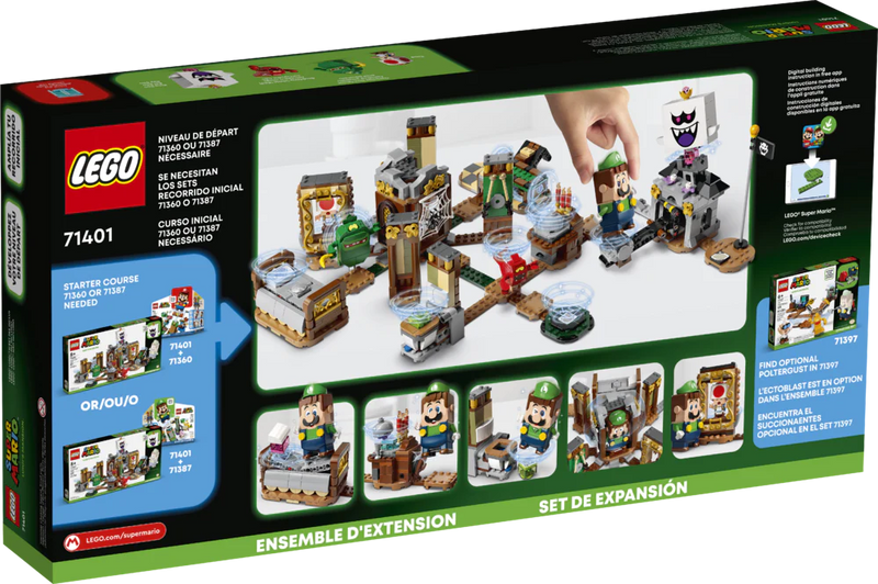 LEGO Super Mario Luigi's Mansion Haunt-and-Seek Expansion Set 71401