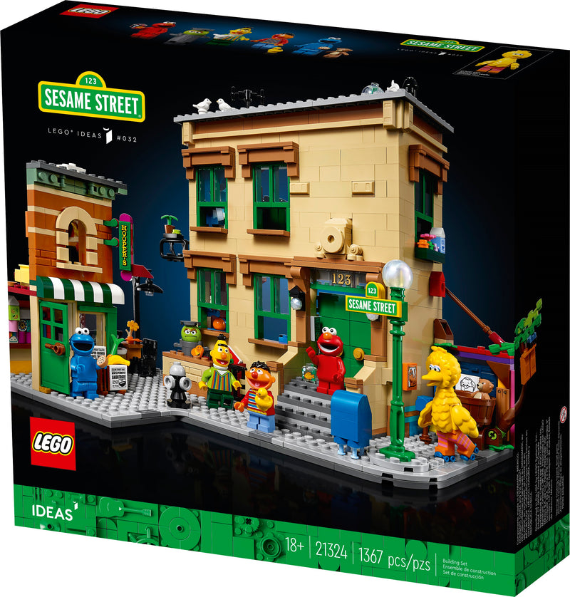 LEGO Ideas 123 Sesame Street 21324