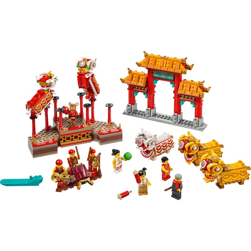 LEGO Chinese New Year Lion Dance 80104