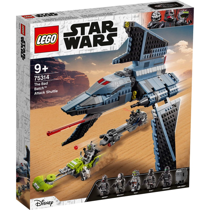 LEGO Star Wars The Bad Batch Attack Shuttle 75314