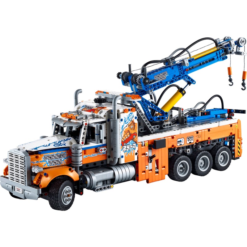 LEGO Technic Heavy-Duty Tow Truck with Crane 42128