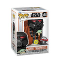 Star Wars: Mandalorian - Dark Trooper & Child GW Pop! RS