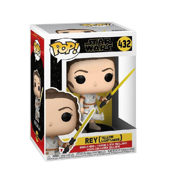 Star Wars - Rey w/Yellow Saber Pop!