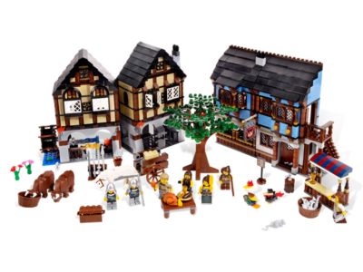 LEGO Castle Medieval Market Village 10193