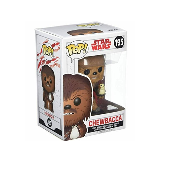 Star Wars - Chewbacca w/Porg Ep8 Pop!