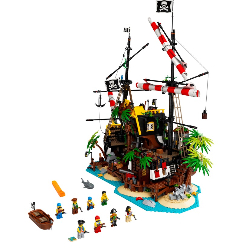 LEGO Ideas Pirates of Barracuda Bay 2in1 Ship and Shipwreck Island 21322